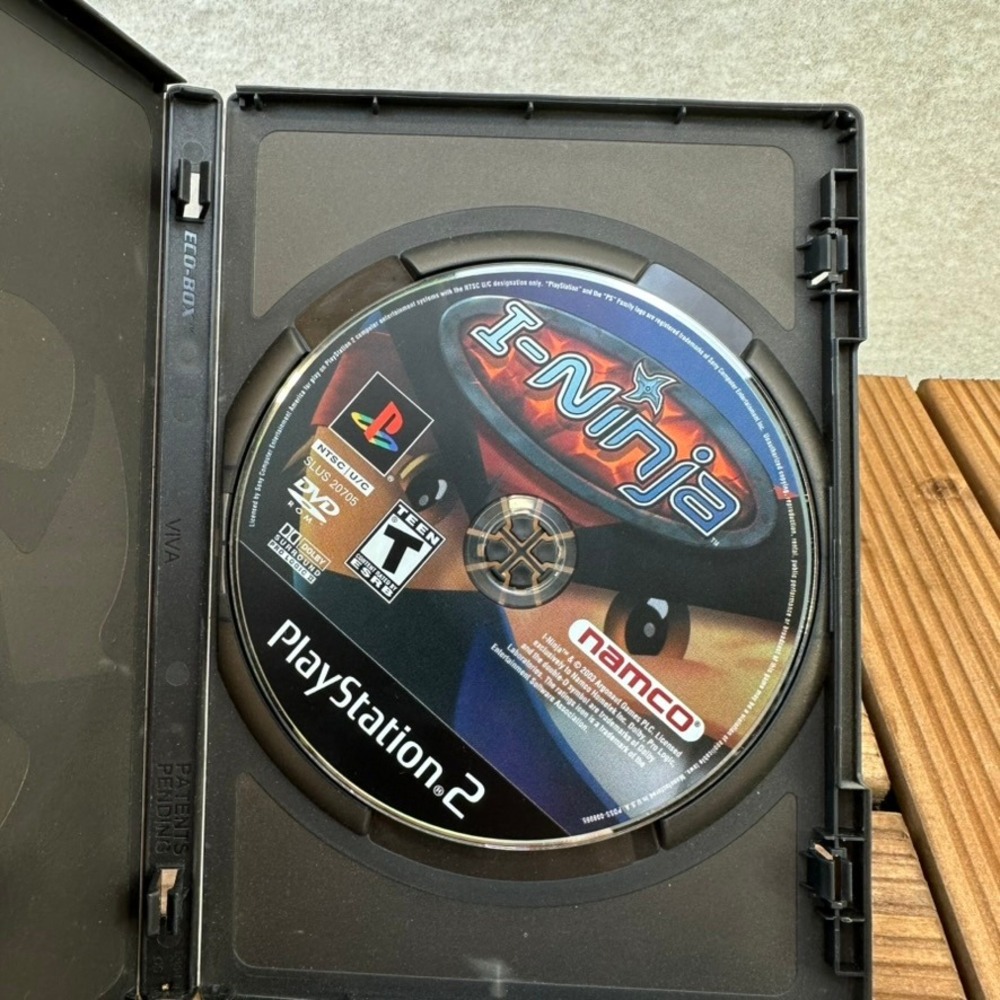 I Ninja PlayStation 2 PS2 Game Disc Teen ESRB Namco No Disc No Manual